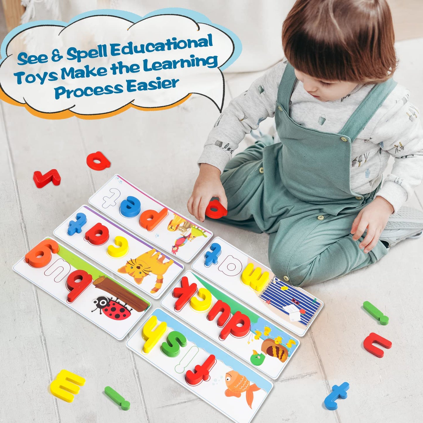 KIZZYEA Water Doodle Mat & Learning Educational Toys