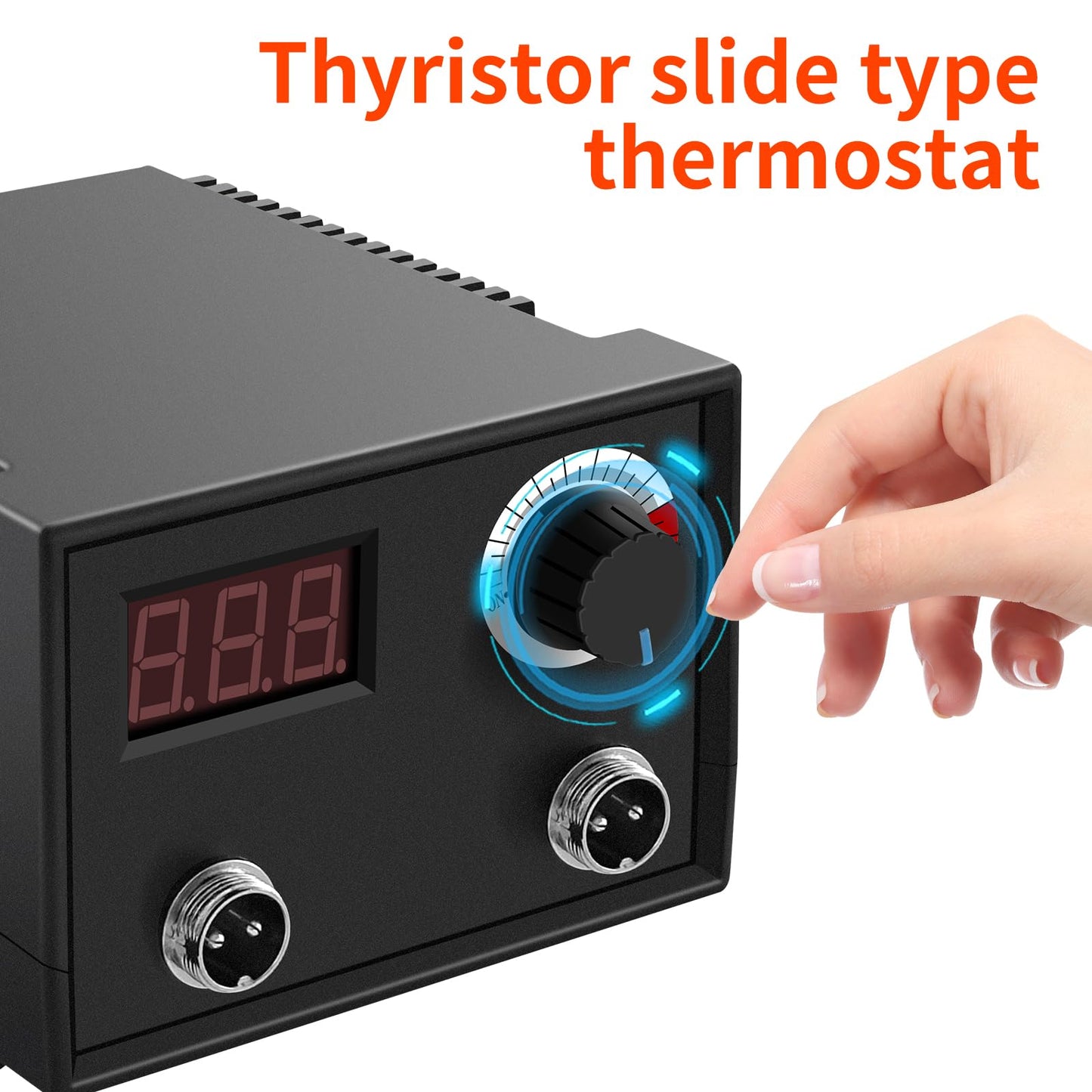 Wood Burning Tool, Wood Burner Kits Pen 25~750℃, Pyrography Wood Burning Kit with Digital Thermometer Temperature Adjustable Temperature, 2 Pyrographic Wood Burning Pens, 20 Wood Burning Pen Tips