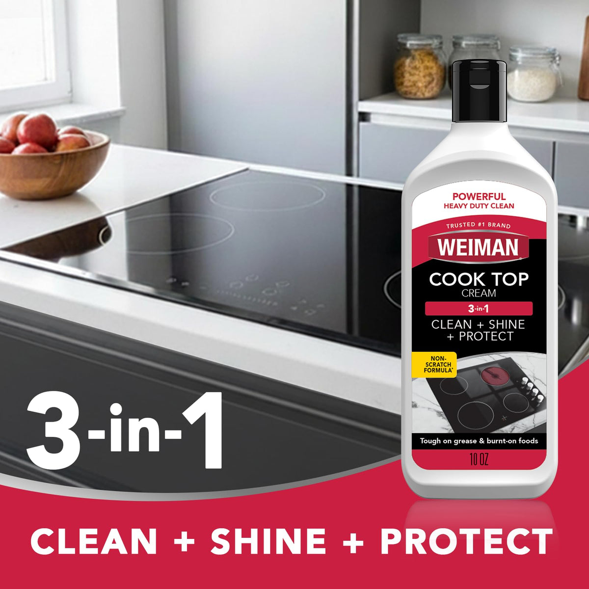 Heavy Duty Cooktop Polish & Stainless Steel Wipes