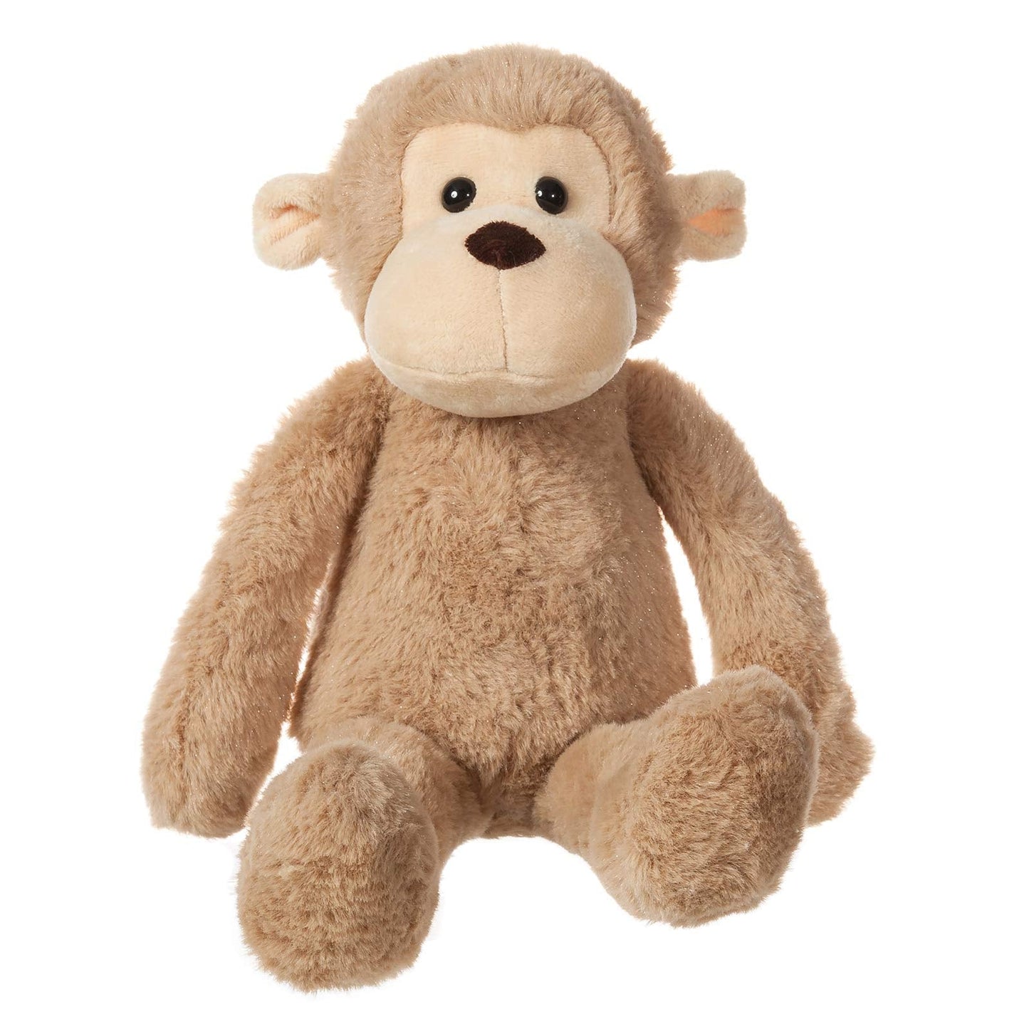 Apricot Lamb Toys Plush Light Brown Monkey Stuffed Animal Soft Cuddly Perfect for Child (Light Brown Monkey, 12 Inches)
