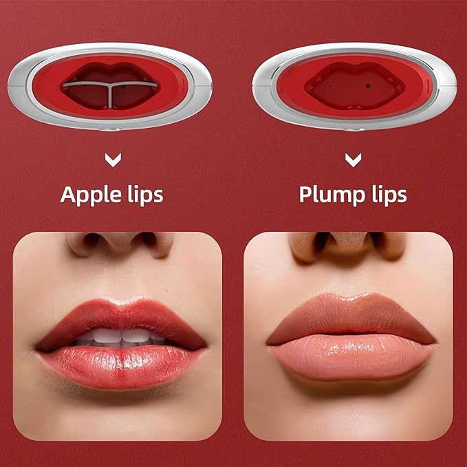 Electric Lip Vacuum Plumper,Lip Plumper Device,Lip Enhancer Plumper Tool,Automatic Lip Enhancer Fuller Device,Bigger Lip Suction Plumper Tool,3 Gears Lip Augmentation Beauty Device (White)