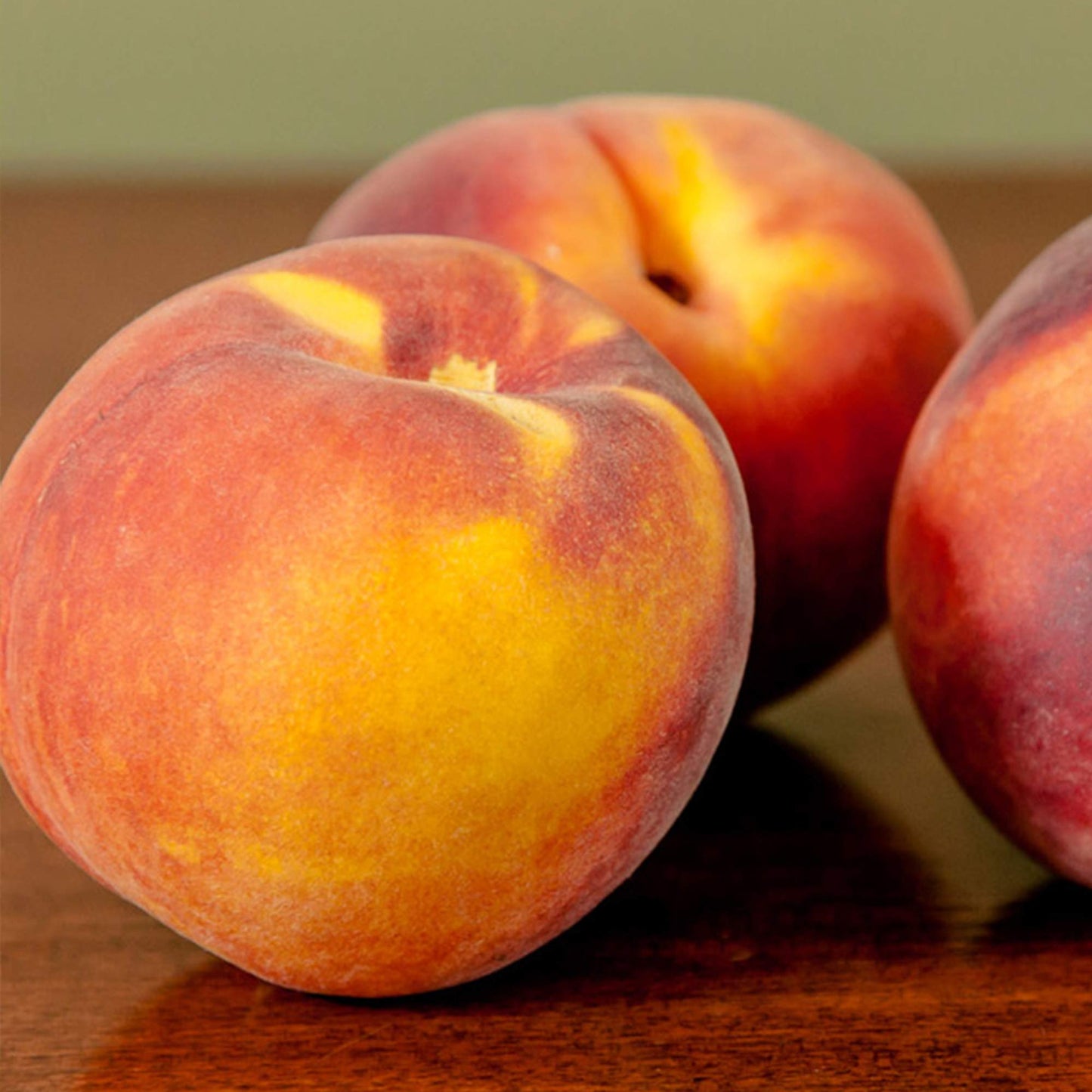 Perfect Plants Flordacrest Peach Tree Live Plant, Produces Fruit, 4-5ft, Includes Care Guide