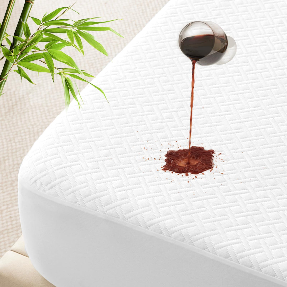 Queen Size Waterproof Mattress Protector