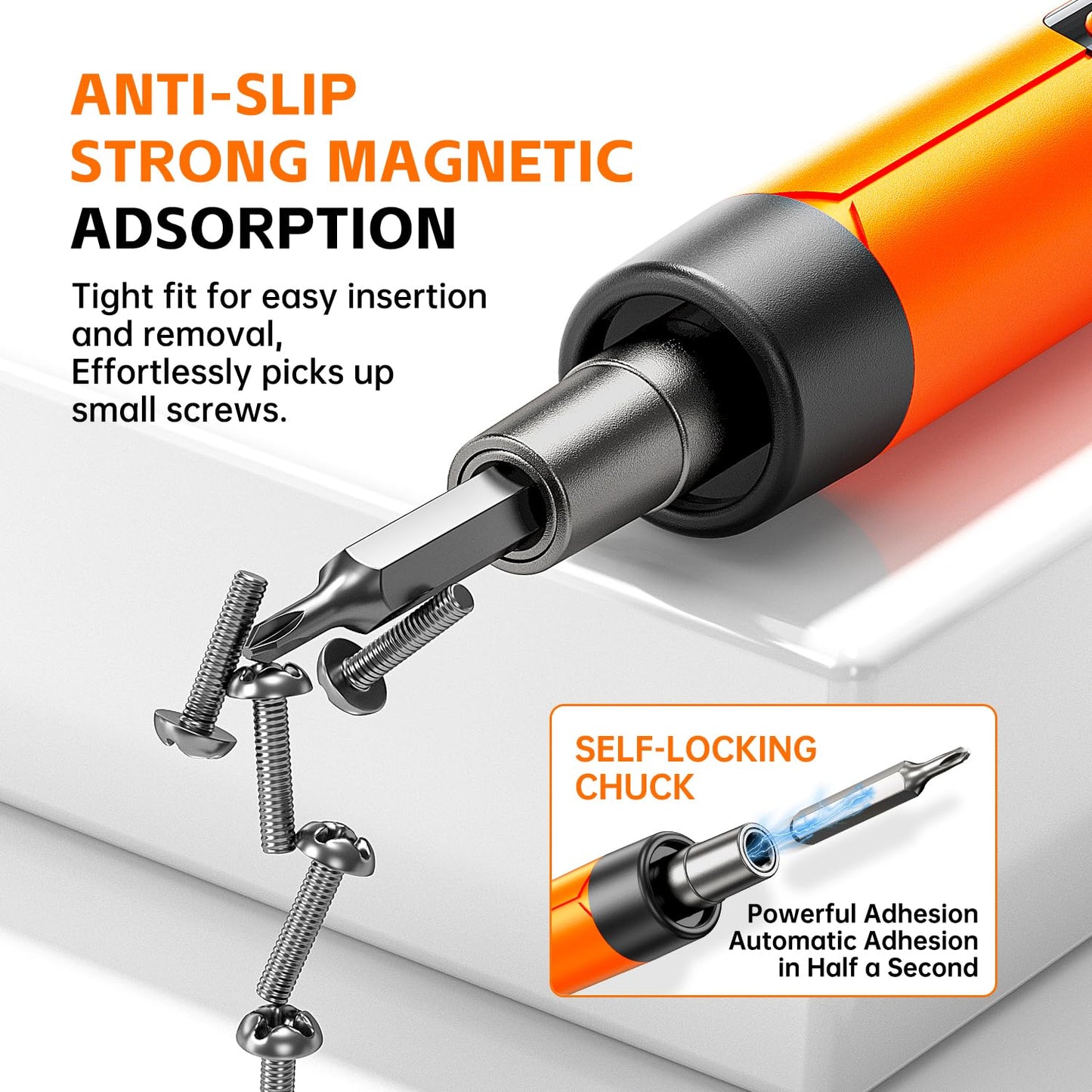 ANVANNA 120-IN-1 Mini Electric Screwdriver Set is a comprehensive electric precision tool kit designed for electronics repair and assembly tasks