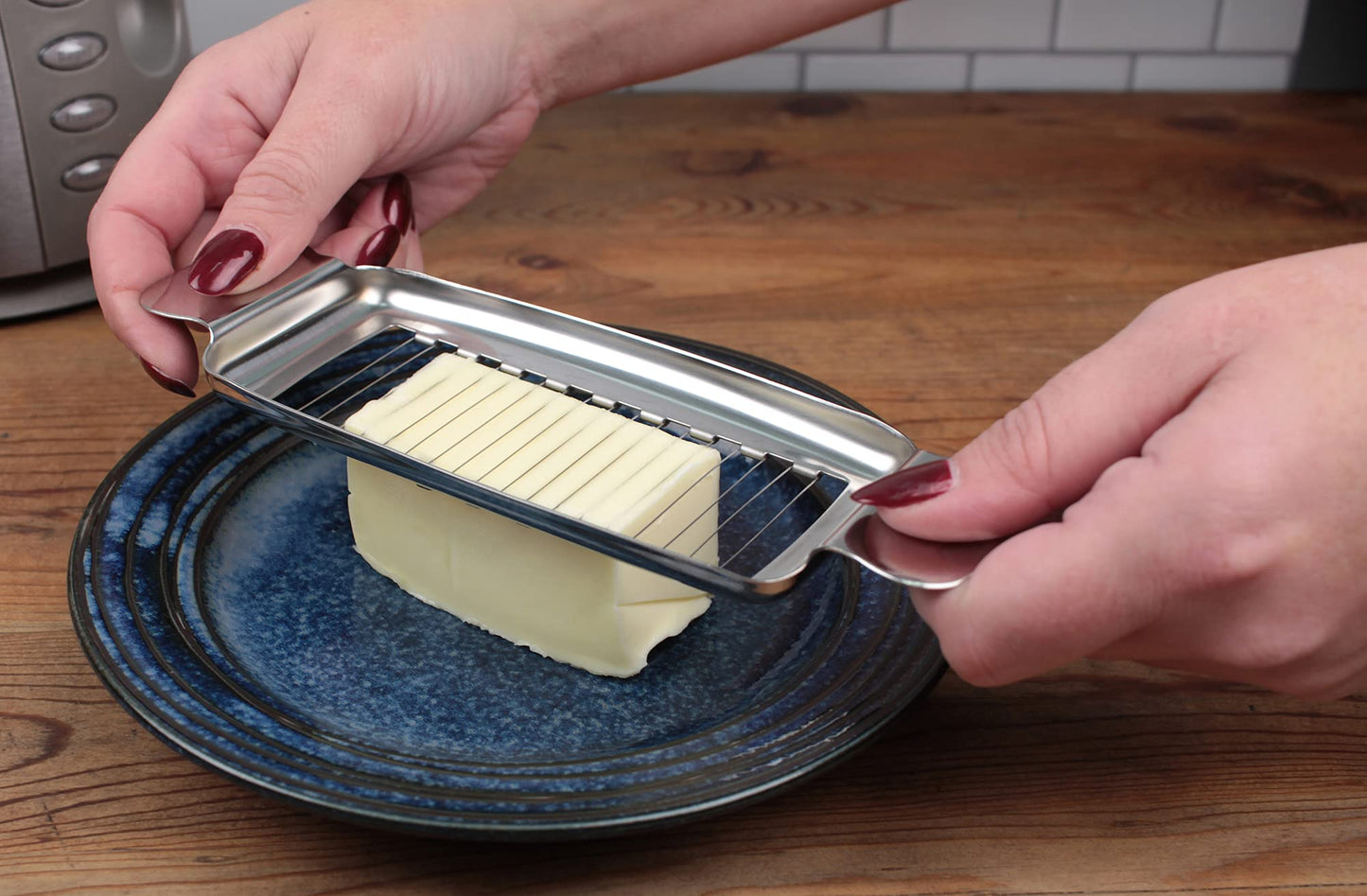 RSVP International Endurance Collection Kitchen Tools, Butter Slicer, Stainless Steel