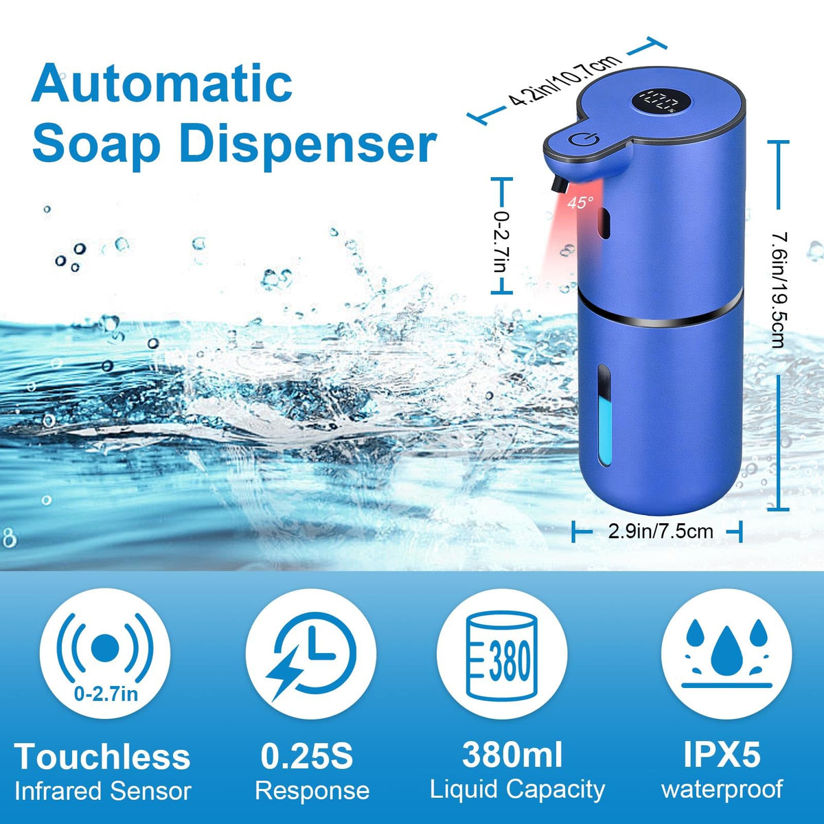 Automatic Liquid Soap Dispenser Touchless