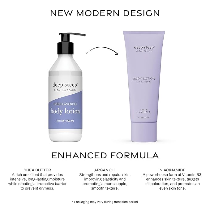 Deep Steep Classic Body Lotion (Fresh Lavender)