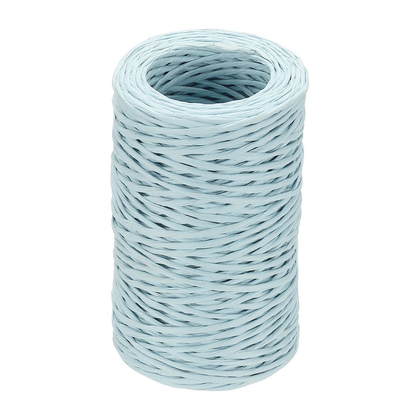 uxcell 55 Yards Floral Bind Wire Wrap Twine, 2mm Floral Wire Vine Bind Wire Rustic Craft Wire for DIY Projects Flower Bouquet Making Wreath Gift Wrapping Wedding Decoration, Blue