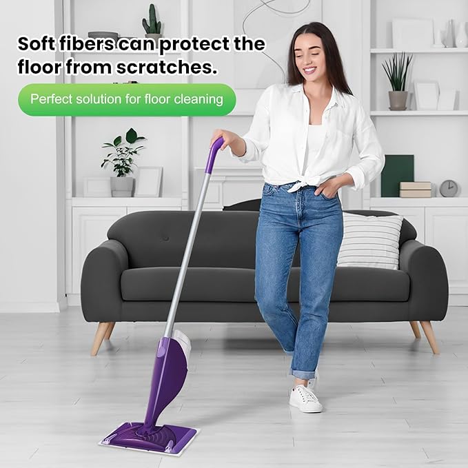 84 Pack for Swiffer Wet Jet Pads Compatible with Swiffer Power Mop, for Swiffer Wet Pads Refill, for Floor Cleaning, Unscented
