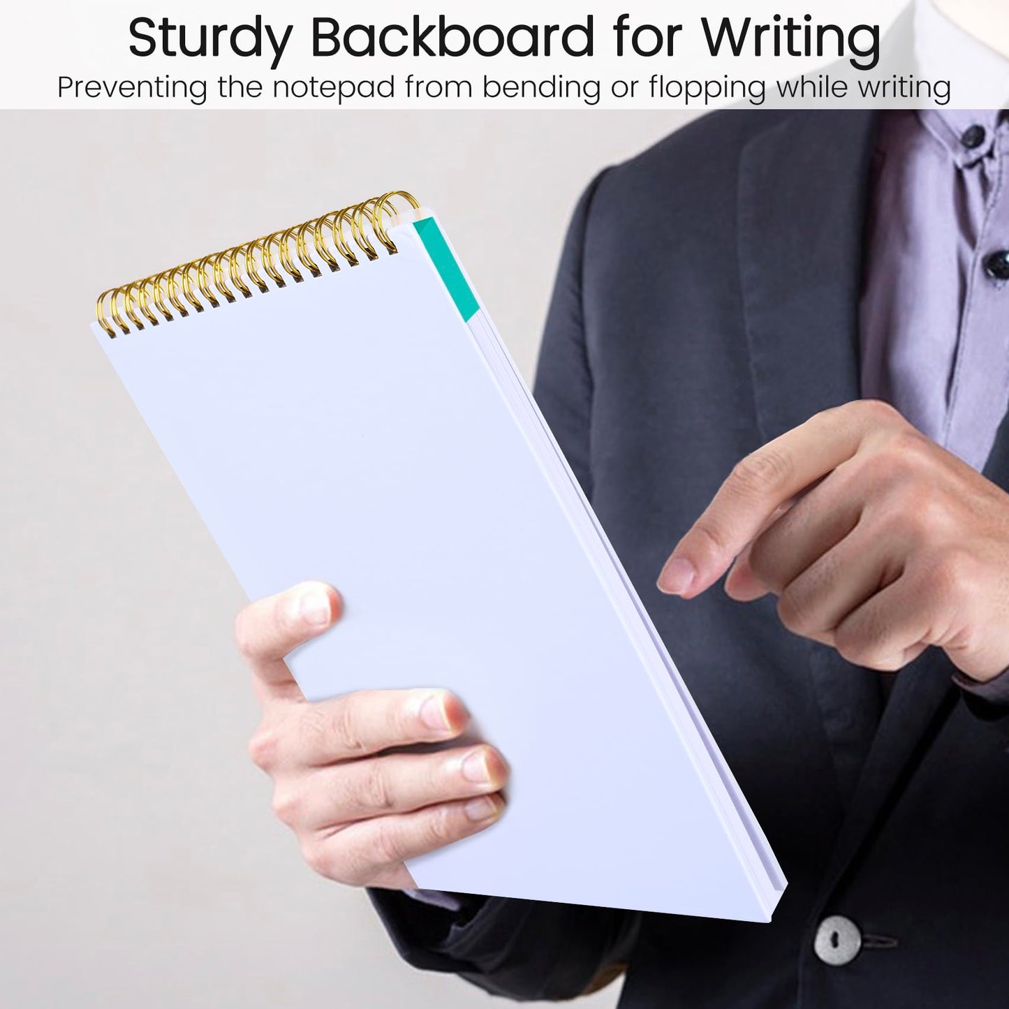 CICPAP To Do List Notepad - To Do List Notebook for Work with 52 Sheets, Undated Daily Planner Perfect for Enhanced Productivity and Goal Achievement - Green Pink