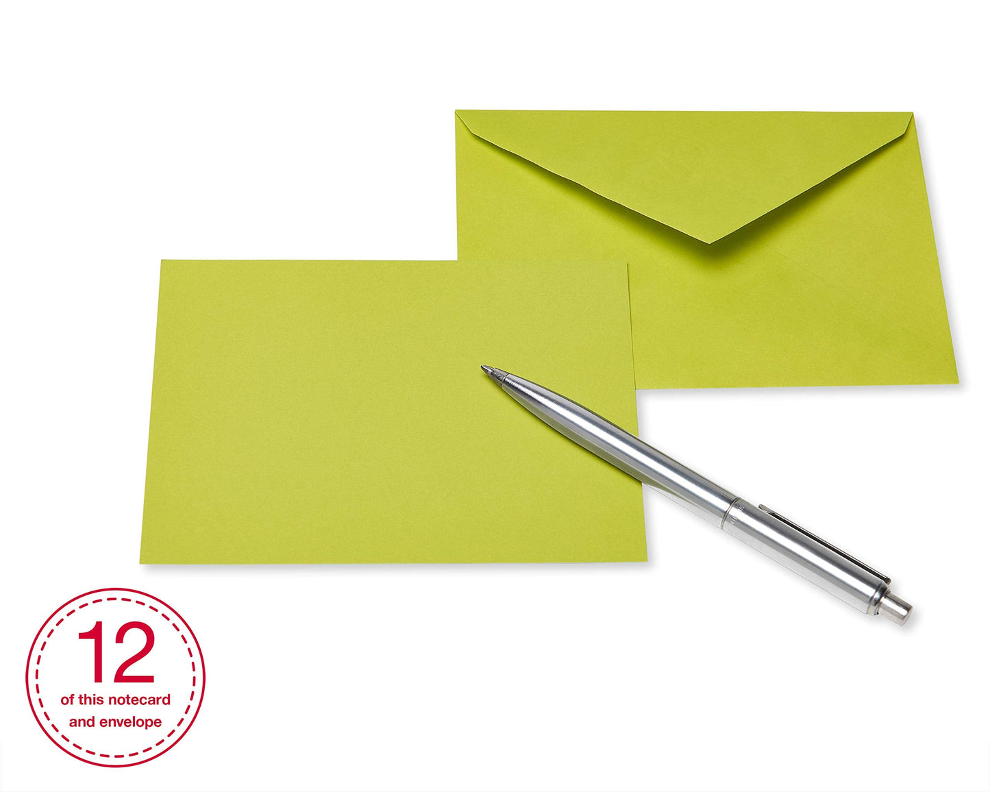 American Greetings Single Panel Blank Cards with Envelopes, Earthtone Colors (100-Count)