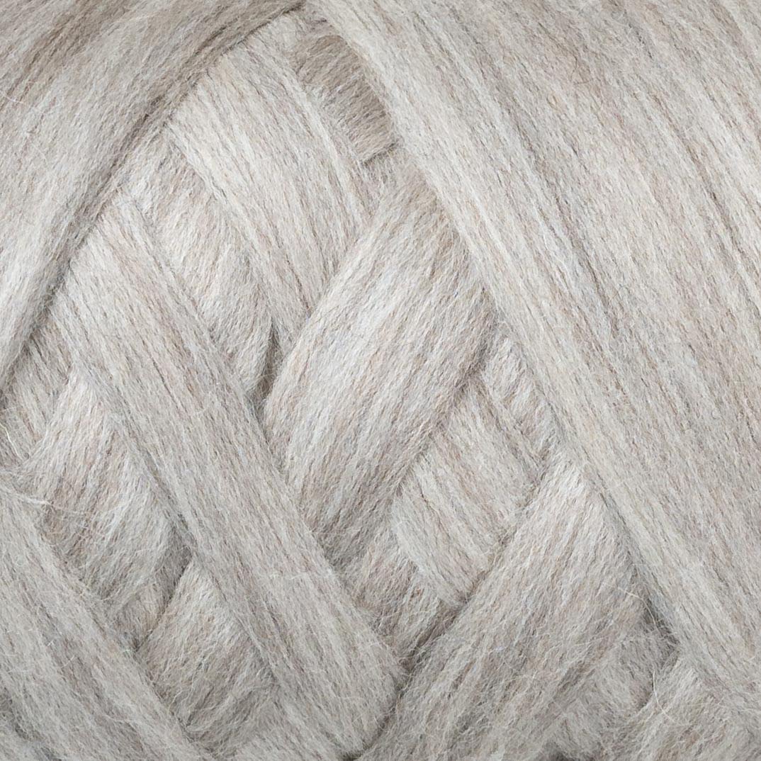 Kondoos Natural Wool Bulk roving, 4 lb. Best Wool for Spinning, arm Knitting, Felting, Chunky Blankets Yarn and Tapestry. Natural Colors, un-Dyed. (Sand, 4 lb)