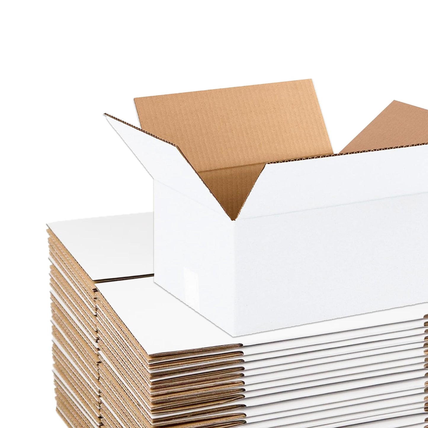 AVIDITI White Shipping Boxes 12"L x 9"W x 4"H (25 Pack) Small Medium Mailing Box for Small Business Packaging, Mailers, Gifts & Storage