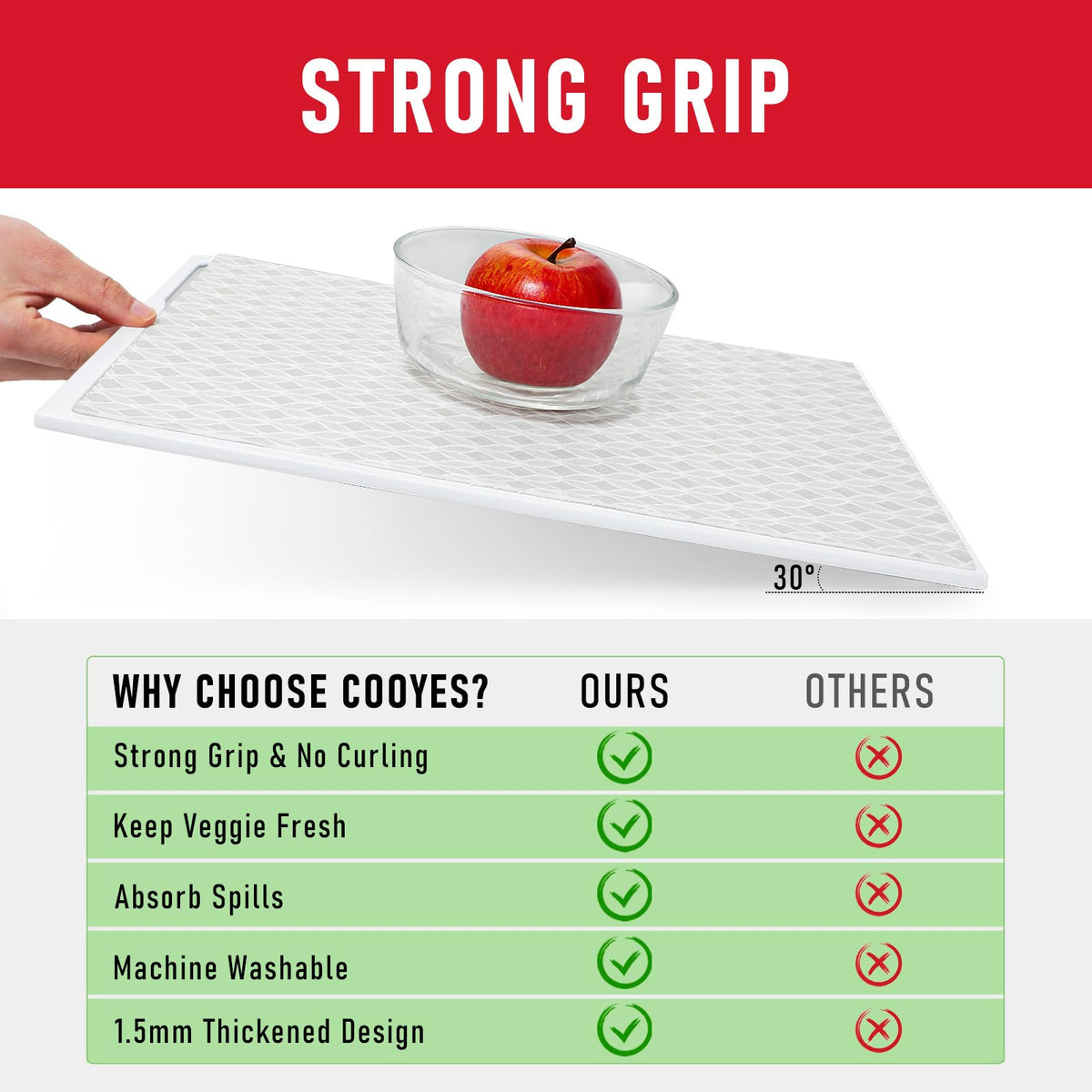 Refrigerator Liners (30 Sq Ft)