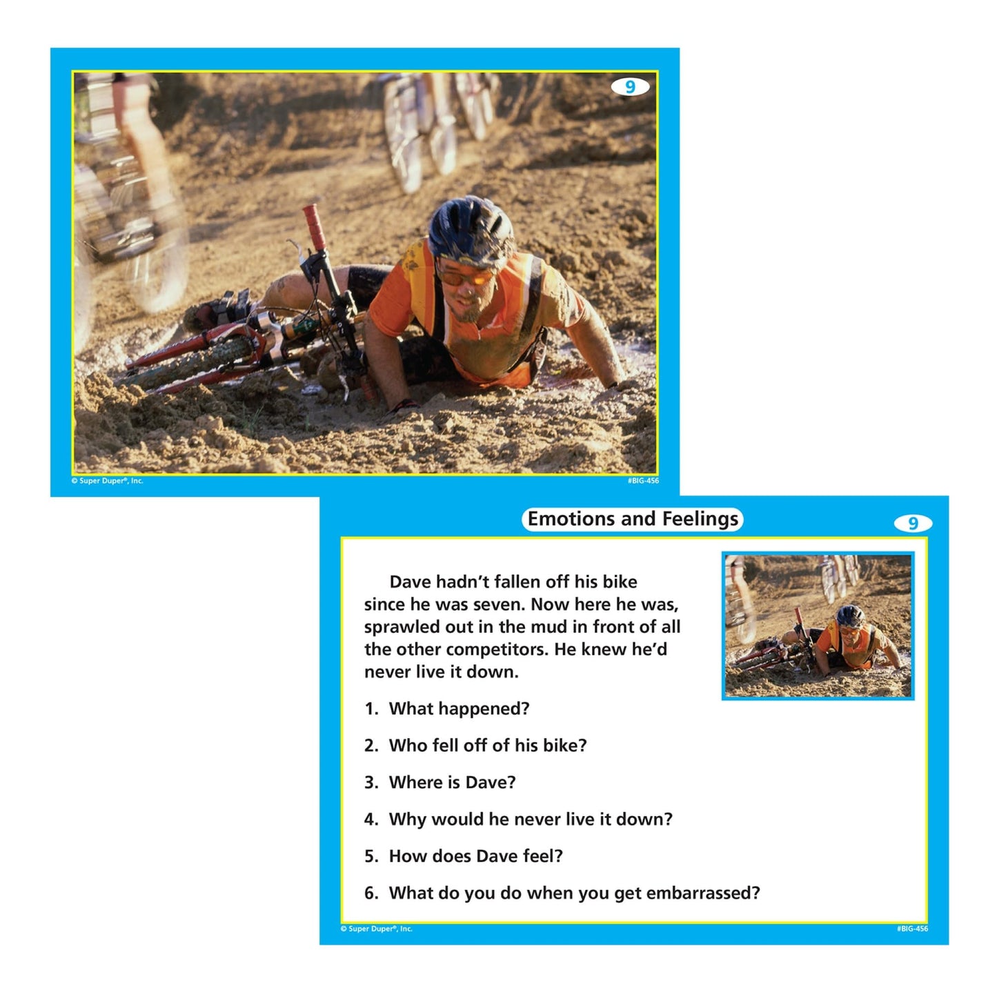 Super Duper Publications | Inferencing Big Photo Set 2 Flash Cards | Problem Solving, Reasoning and Critical Thinking Skills Fun Deck | Educational Learning Materials for Children