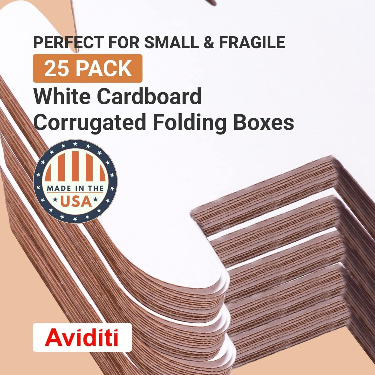 BOX USA Shipping Boxes Small 18"L x 12"W x 6"H 25-Pack - Corrugated Cardboard Box for Moving, Mailing, Packing, Packaging and Storage