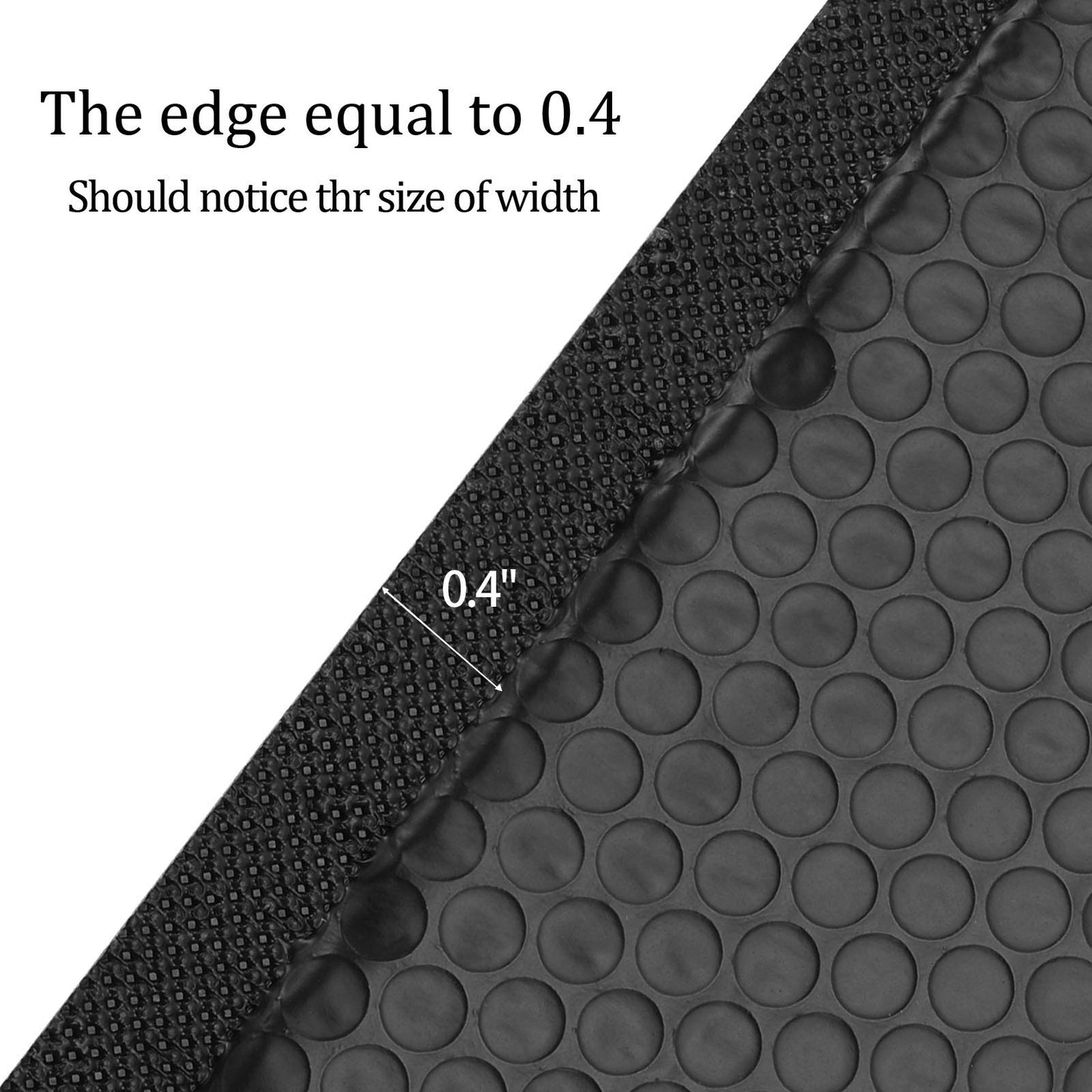 40 pcs 7 x 5.2 inch Bubble Envelopes Mailers Padded for Wraping/Shipping/Packaging Black