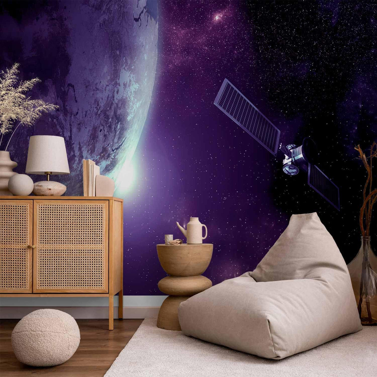 artgeist Wall Mural Cosmos Galaxy 177x124 in - XXL Non-Woven Wallpaper Fleece Wall Decor Photo Print Picture Image Design Home n-B-0007-a-d