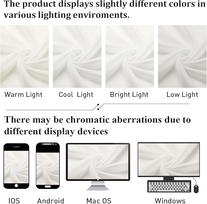 Lecloud Ivory Sheer Curtains 63 Inch Long 2 Panels, Elegant Voile Drapes for Dinning Small Windows, Light Filtering Voile Curtain for Living Room Bedroom Bathroom, Dual Rod Pocket, 40" Wx63 L