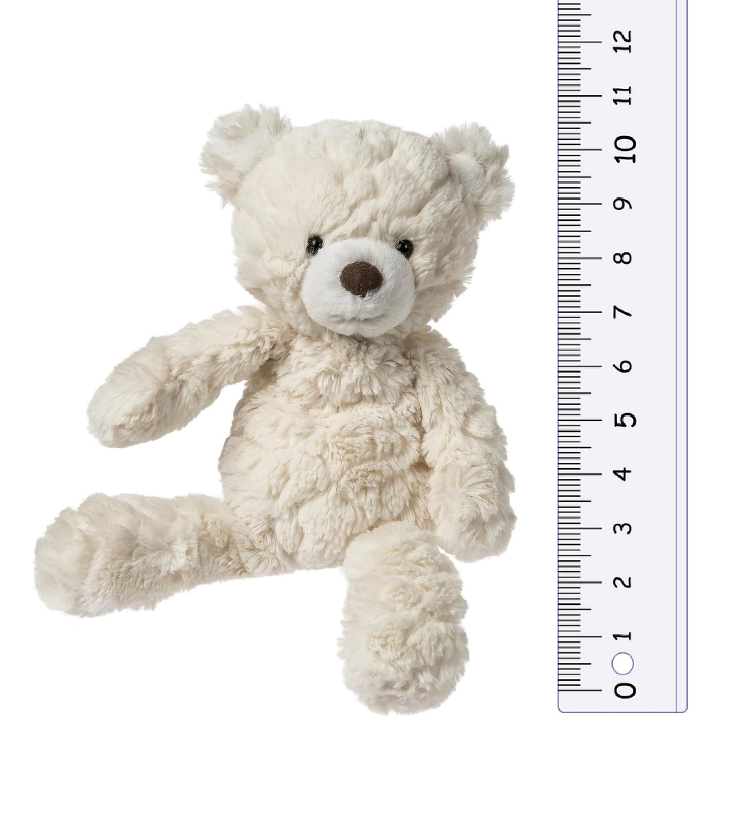 Mary Meyer Teddy Bear - Putty Collection Super Soft Stuffed Animal Plush Classic Toy Plushie , 11" Small, Cream