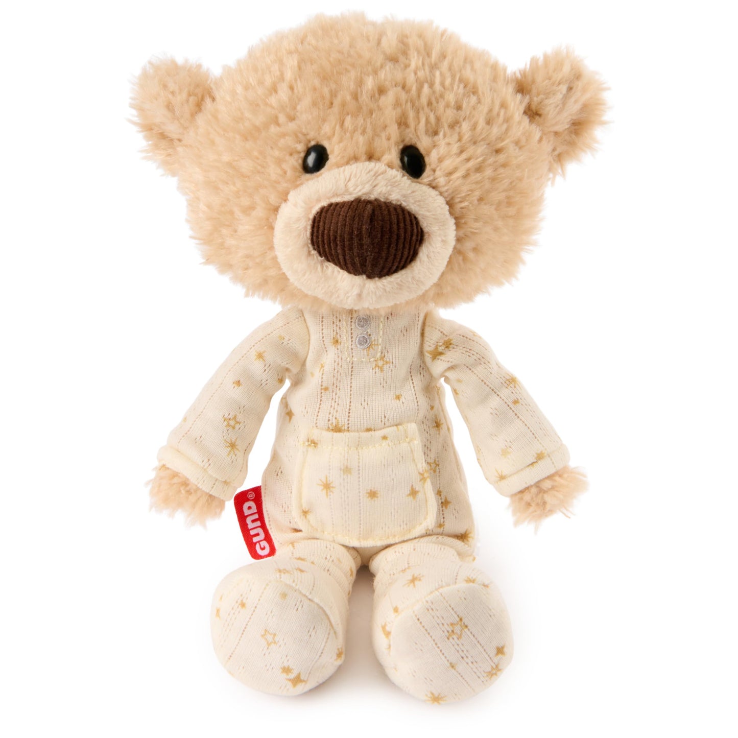GUND Lost Tooth Toothpick Bear, Premium Teddy Bear with Pajamas and Pocket for Notes or Baby Tooth, Stuffed Animals for Ages 0 and Up, Brown, 10”