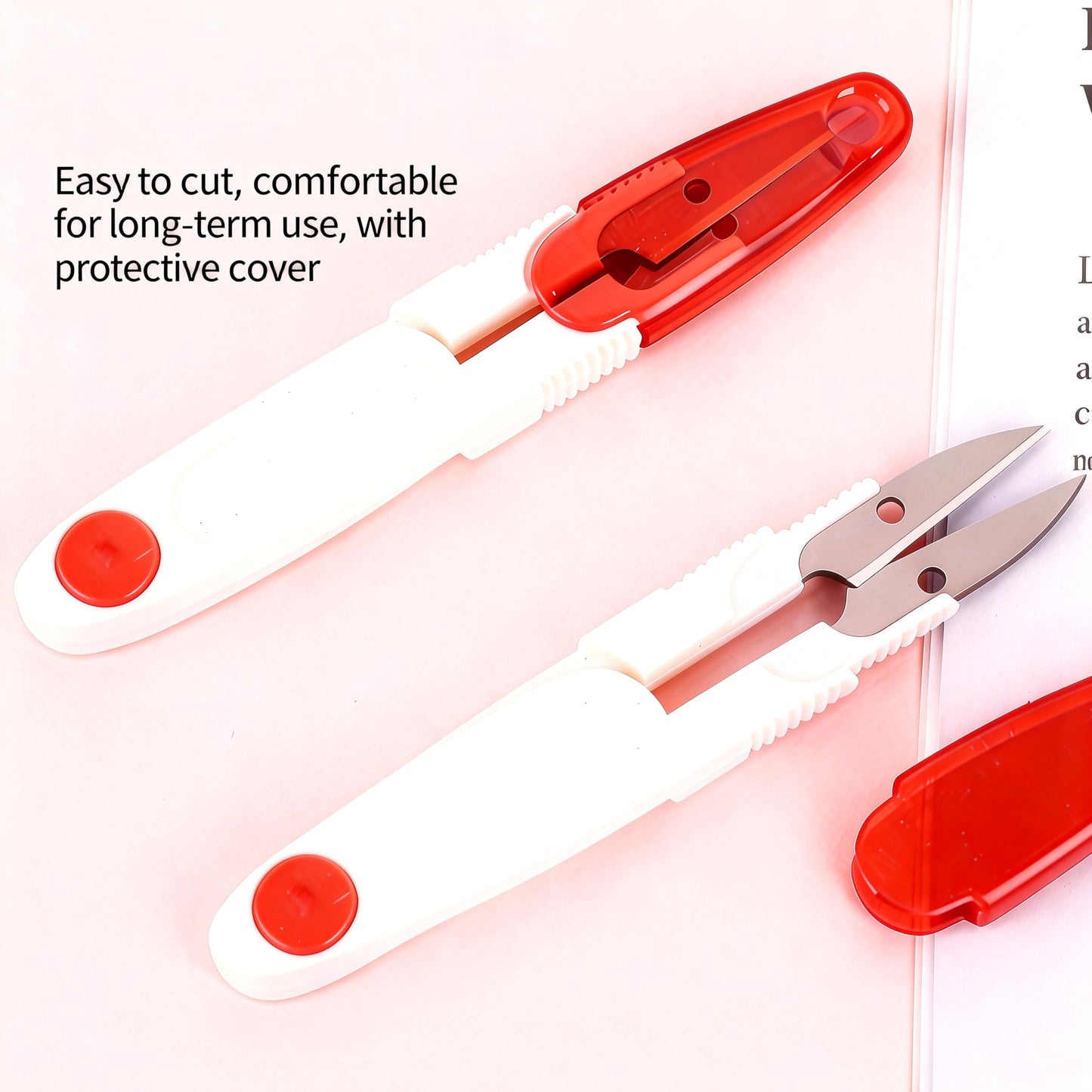 Duolemeng 10.5 Inch Heavy Duty Fabric Scissors, Professional Sharp Stainless Steel Sewing Shears with Ergonomic Grip for Tailors, Dressmakers Artists Ideal for Cutting Leather Craft embroidery