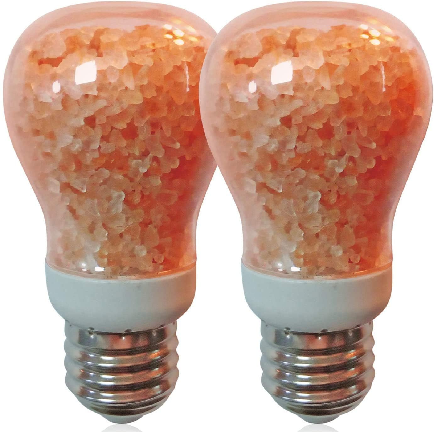 WBM Smart Led Salt Light Bulb, Himalayan Pink Salt Bulb (Pack of 2) Indoor LED Light Dimmable Bulb