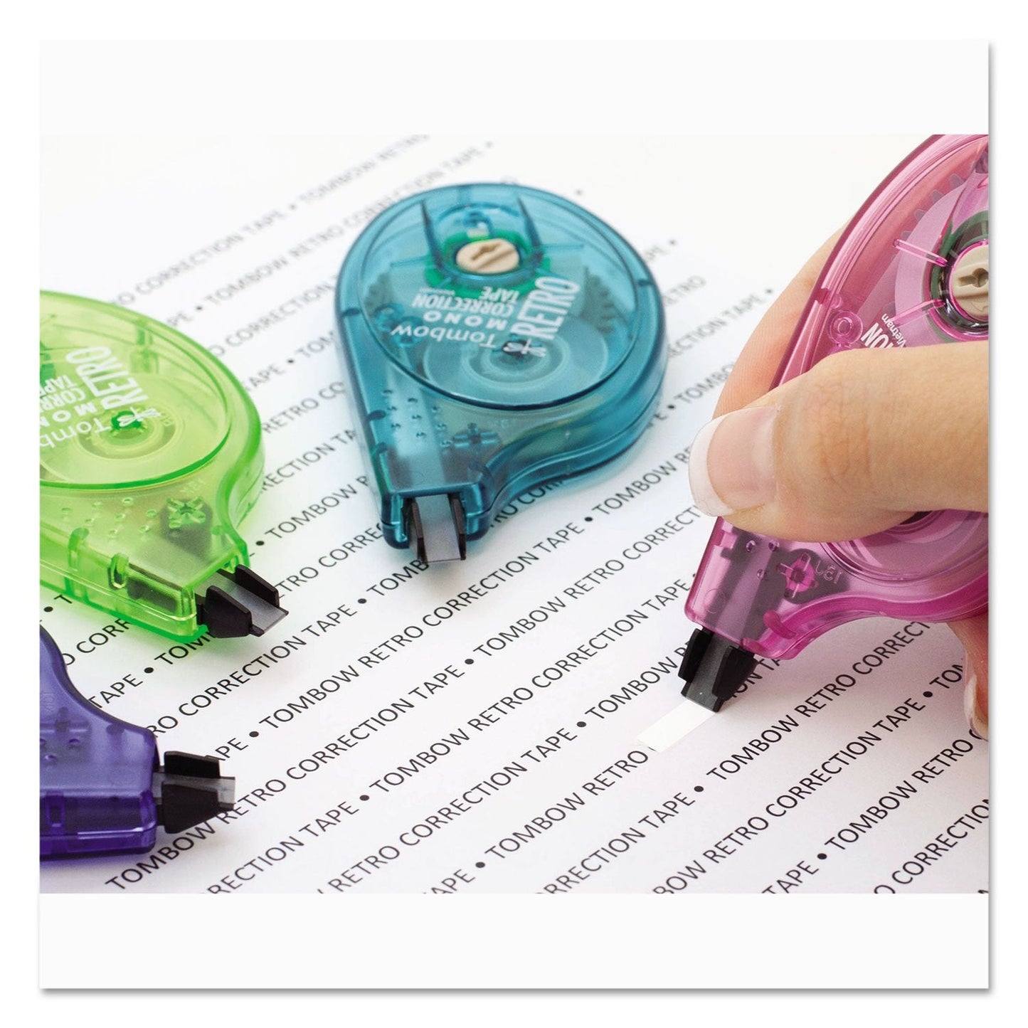 Tombow Mono Correction Tape Retro Applicator Pack