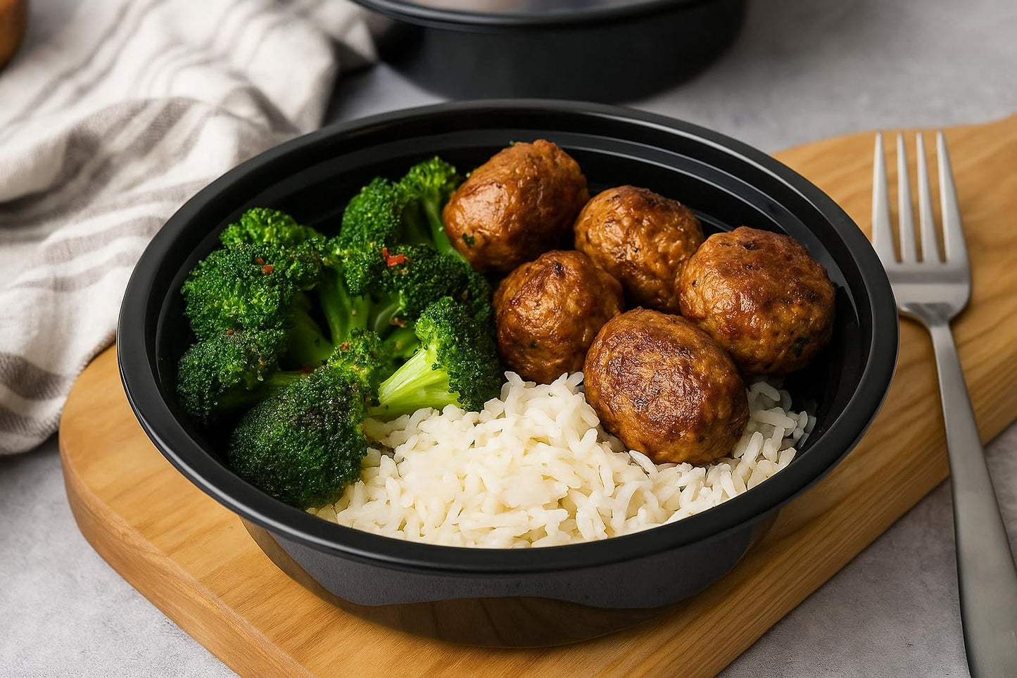 Ruthy's Outlet Meal Prep Containers with Lids, Food container bowl - BPA-Free, Stackable, Freezer & Dishwasher Safe, Reusable Food Storage for Lunch, Portion Control & Meal Prep (15 Pack, 32 oz)