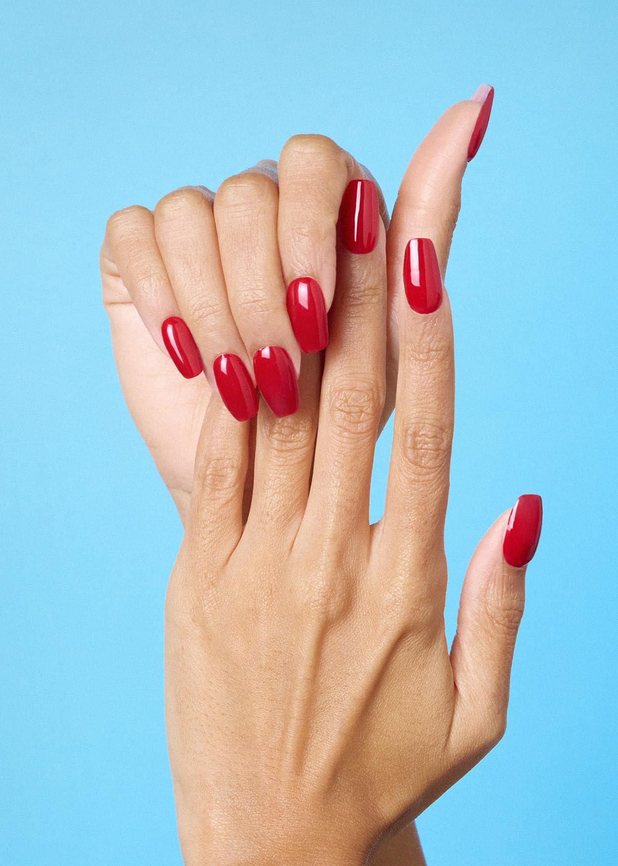 ohora Semi Cured Gel Nail Strips (N Addict) - Works with Any Lamps, Salon-Quality, Long Lasting, Easy to Apply & Remove - Includes 2 Prep Pads, Nail File & Wooden Stick