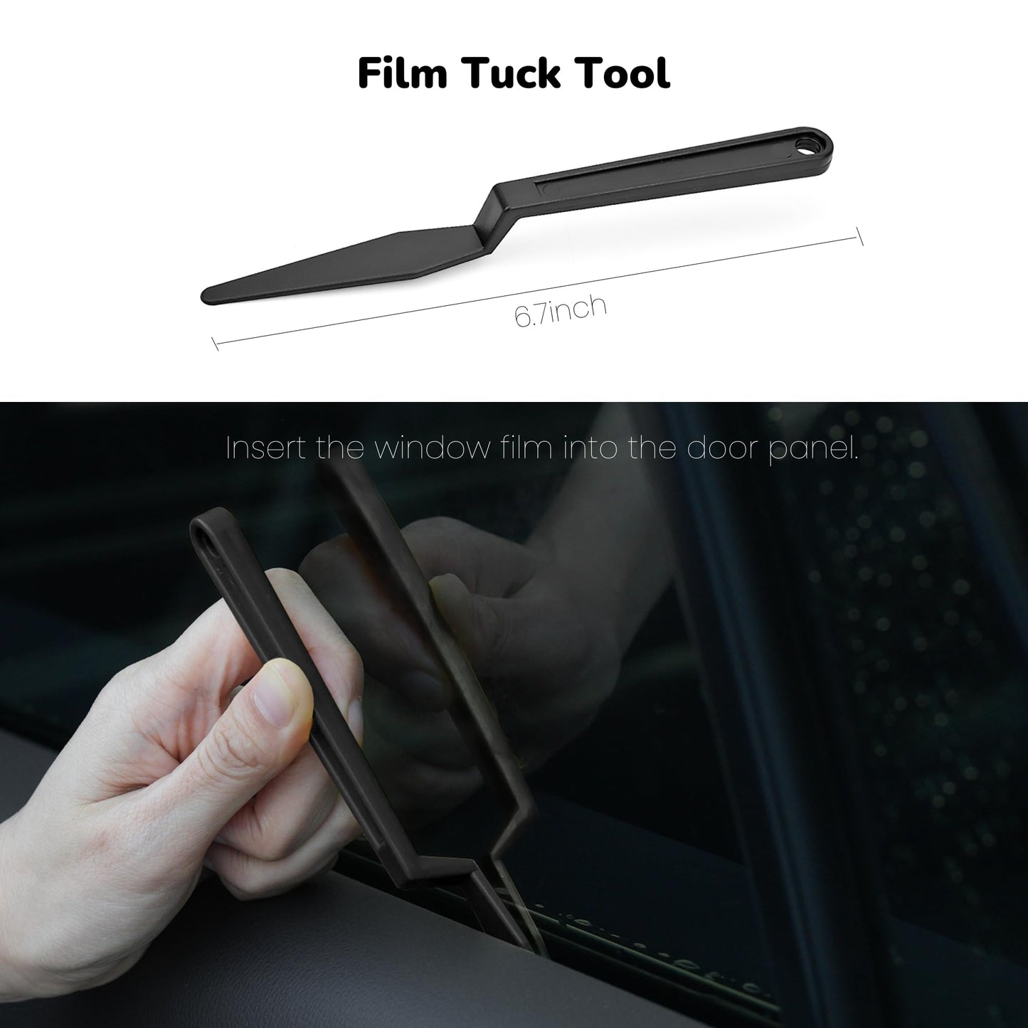 Vinyl Wrap Tool Kit with Heat Gun - 2000W Variable Hot Air Gun & Car Window Tint Kit - Includes Felt Squeegee, Magnets, Tool Pouch, Knife & Gloves for Auto Film, PPF, Decal, Wallpaper Installation