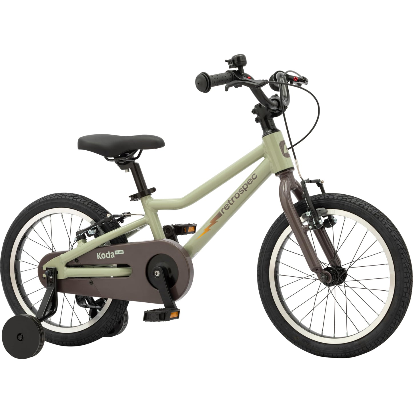 Retrospec Koda Plus 16in Kids Bike with Training Wheels - Adjustable Seat & Handlebars for Ages 4-6 - Lightweight 18.5lb Girls & Boys Bicycle with v-Brakes