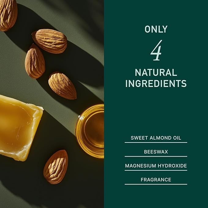 MAGSOL Natural Deodorant for Men & Women | Aluminum Free Deodorant | Gentle on Skin with Sweet Almond Oil & Beeswax | Baking Soda Free | Paraben & Pthalate Free (Hunter)