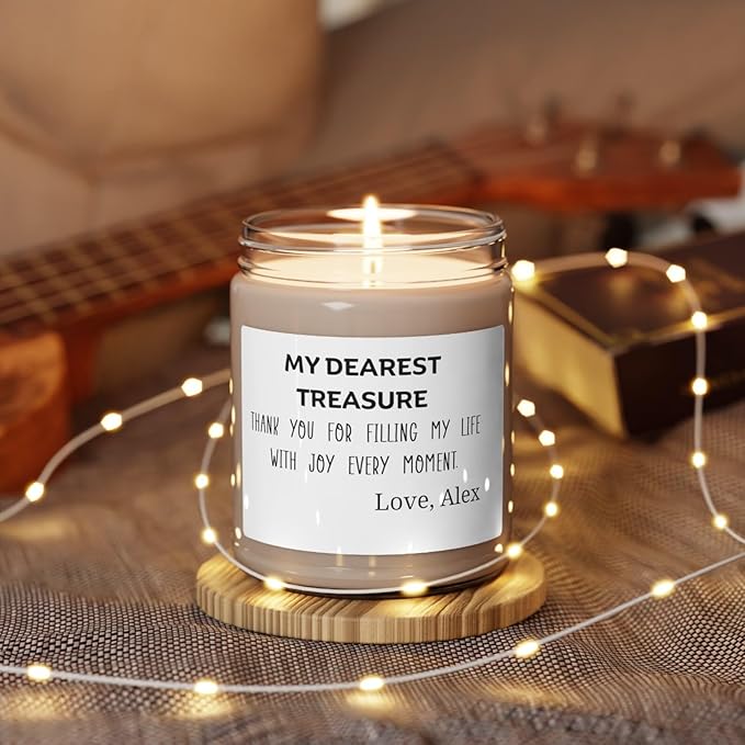 Anniversary Candle for Boyfriend, Funny Birthday Gift for Her Girlfriend Boyfriend, Couples Gifts Ideas for Husband Wife, Soy Scented Candle for Couple, Candles Birthday Gifts