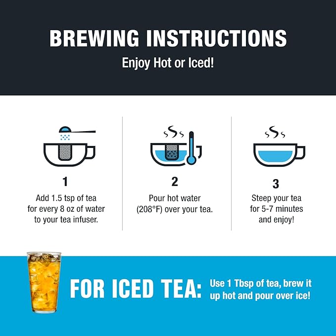 Tiesta Tea - Cocoa Mint Chill Loose Leaf Tea, Chocolate Peppermint Herbal Rooibos Blend, Non-Caffeinated, Hot or Iced, Makes Up to 200 Cups, Resealable Bulk Pouch, 12 Ounce