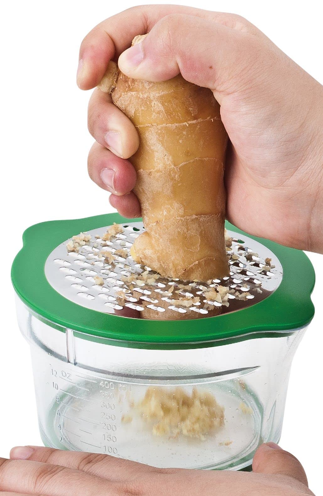 Cestari Corn Cob Peeler MultiTool Set - Includes Corn Cob Remover, Pusher, Measuring Cup, and Grater