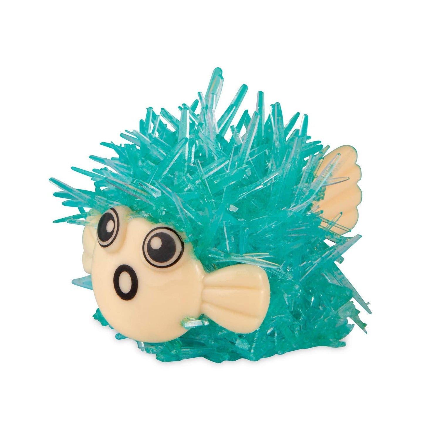 MindWare Crystal Growing Kits: Puffer Fish Set of 2 – Cute DIY Crystal Growing Kits for Kids & Teens – Funky mini Science Experiment in an 8pc kit – Crystals Grow in 24 Hours