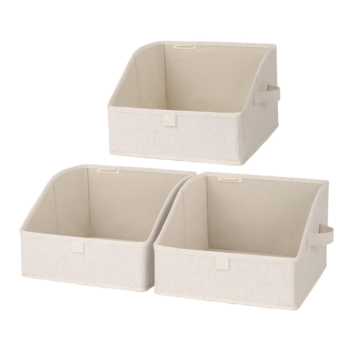 Closet Storage Bins (3 Count)