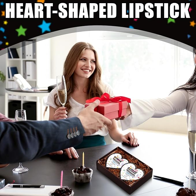 30 Pack Christmas Employee Appreciation Gifts Bulk Lip Balms Teacher Staff Team Thank You Gifts You're the Balm Thanksgiving Christmas Appreciation Party Favors for Coworkers Women Men(Heart)