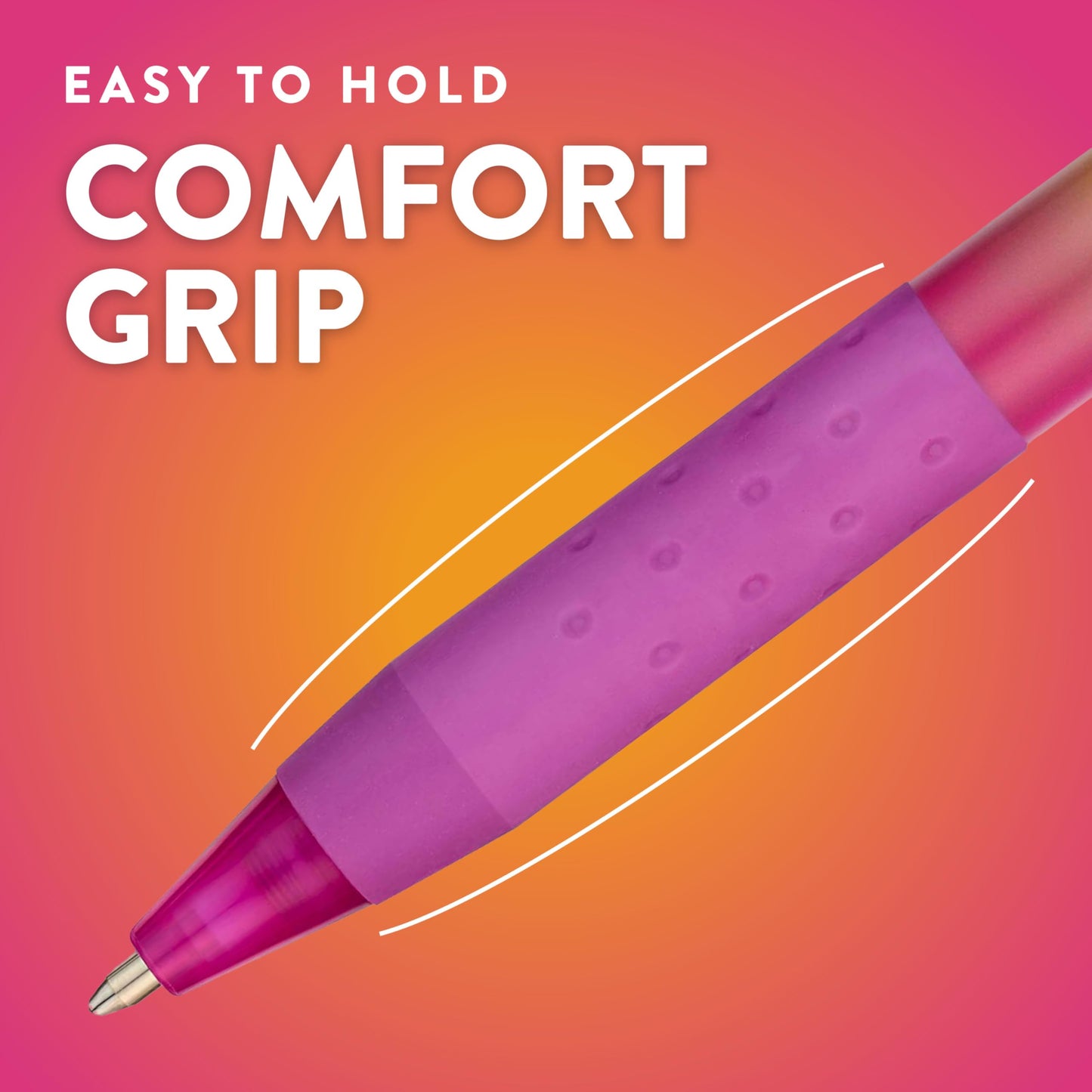 Paper Mate InkJoy 300RT Ballpoint Pens, Colorful Pens with Fashion Wraps, Retractable, Medium Point, 24 Count