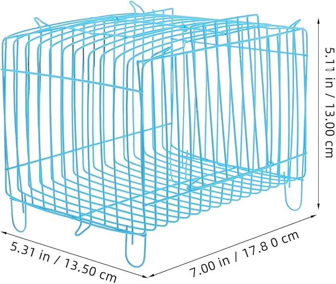 POPETPOP Travel Carrier for Birds, Iron Bird Travel Carrier Cage, Portable Birds Carrying Cage, Bird, for Parrots Conures Lovebird Cockatiel Parakeets