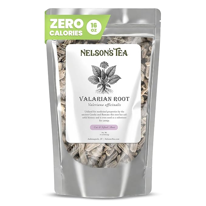 Nelson's Tea - Valerian Root - Cut & Sifted (16 oz)