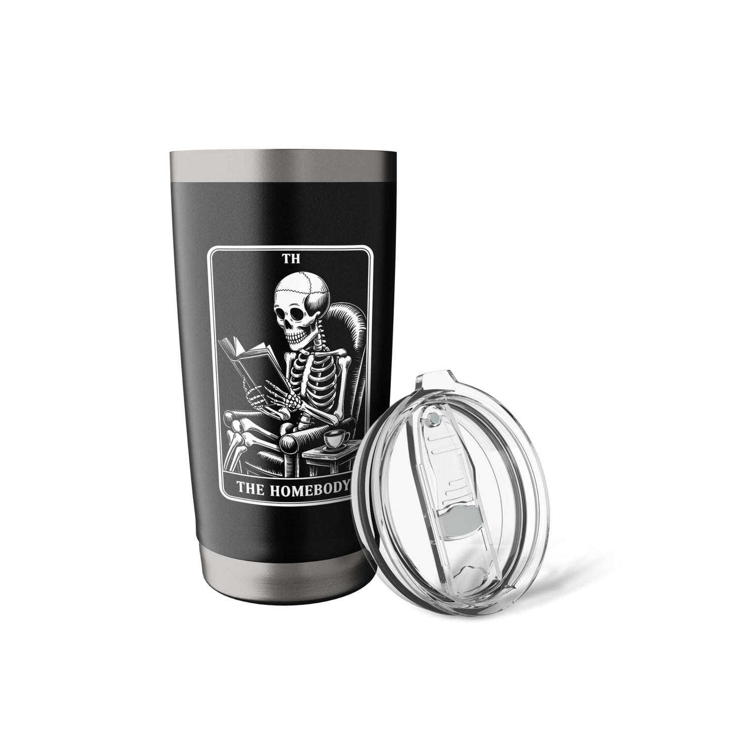 Indoorsy The Homebody Tarot Card Reading Introvert Stainless Steel Insulated Tumbler