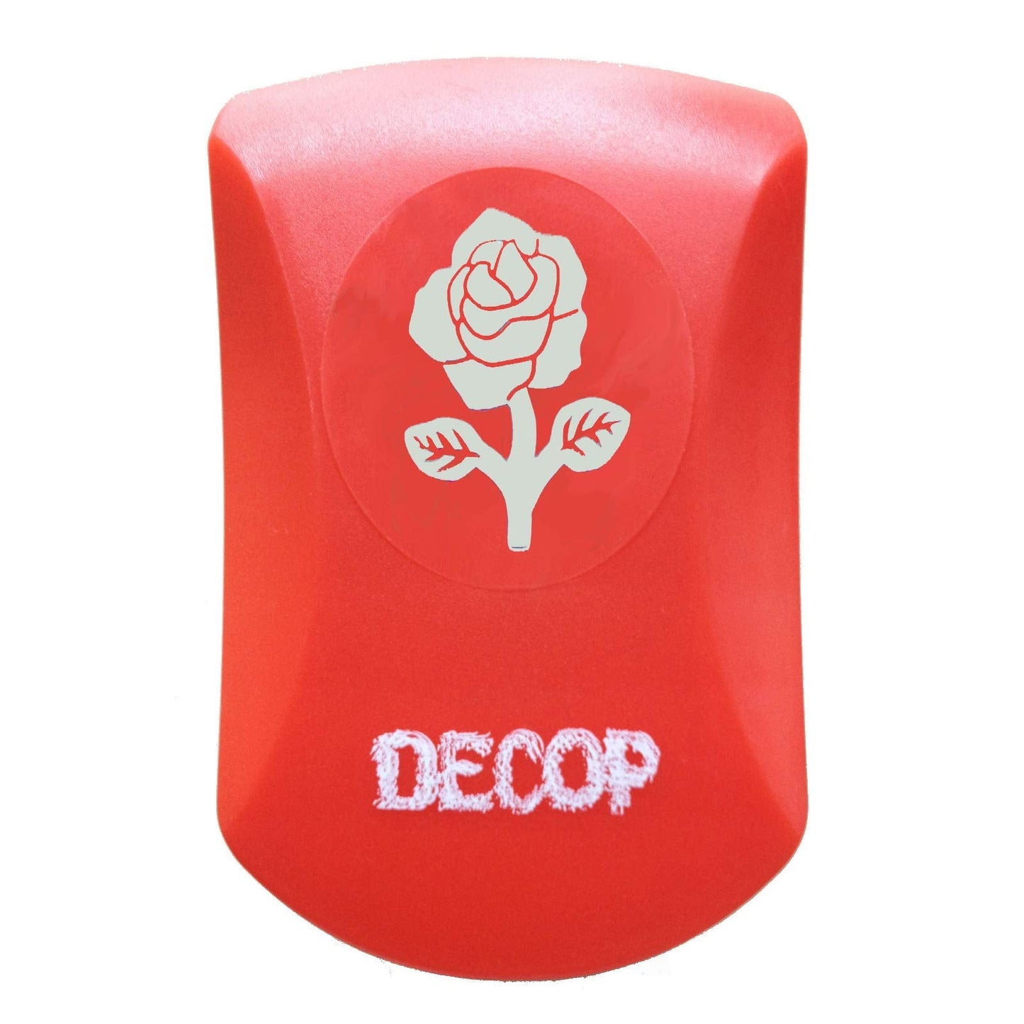 DECOP Embossed Punch Elegant Rose