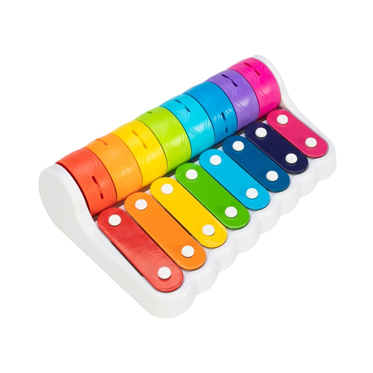 Fat Brain Toys Rock 'N Roller Piano - Musical Bells for Babies & Toddlers