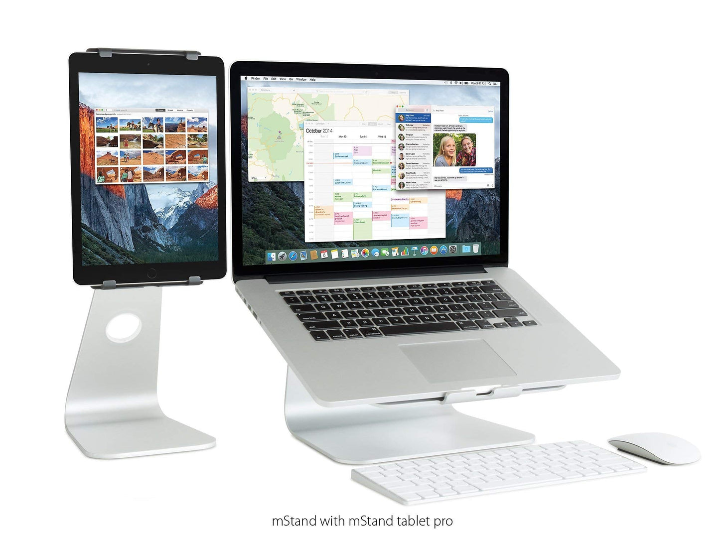 Rain Design 10032 mStand Laptop Stand, Silver (Patented)