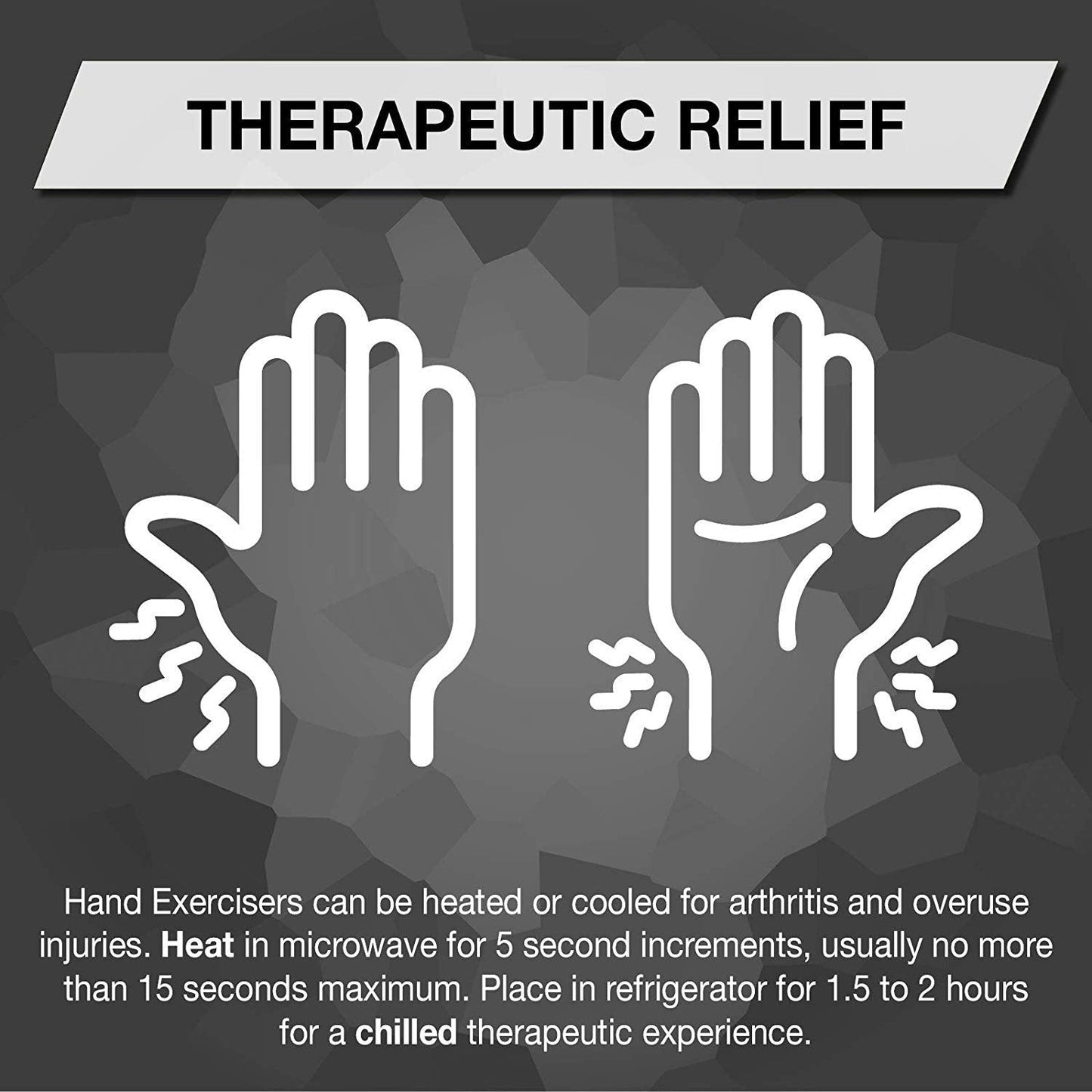THERABAND Hand Exerciser, Ball For Hand, Wrist, Finger, Forearm, Grip Strengthening & Therapy, Squeeze Ball to Increase Hand Flexibility & Relieve Joint Pain, Red, Soft, Beginner