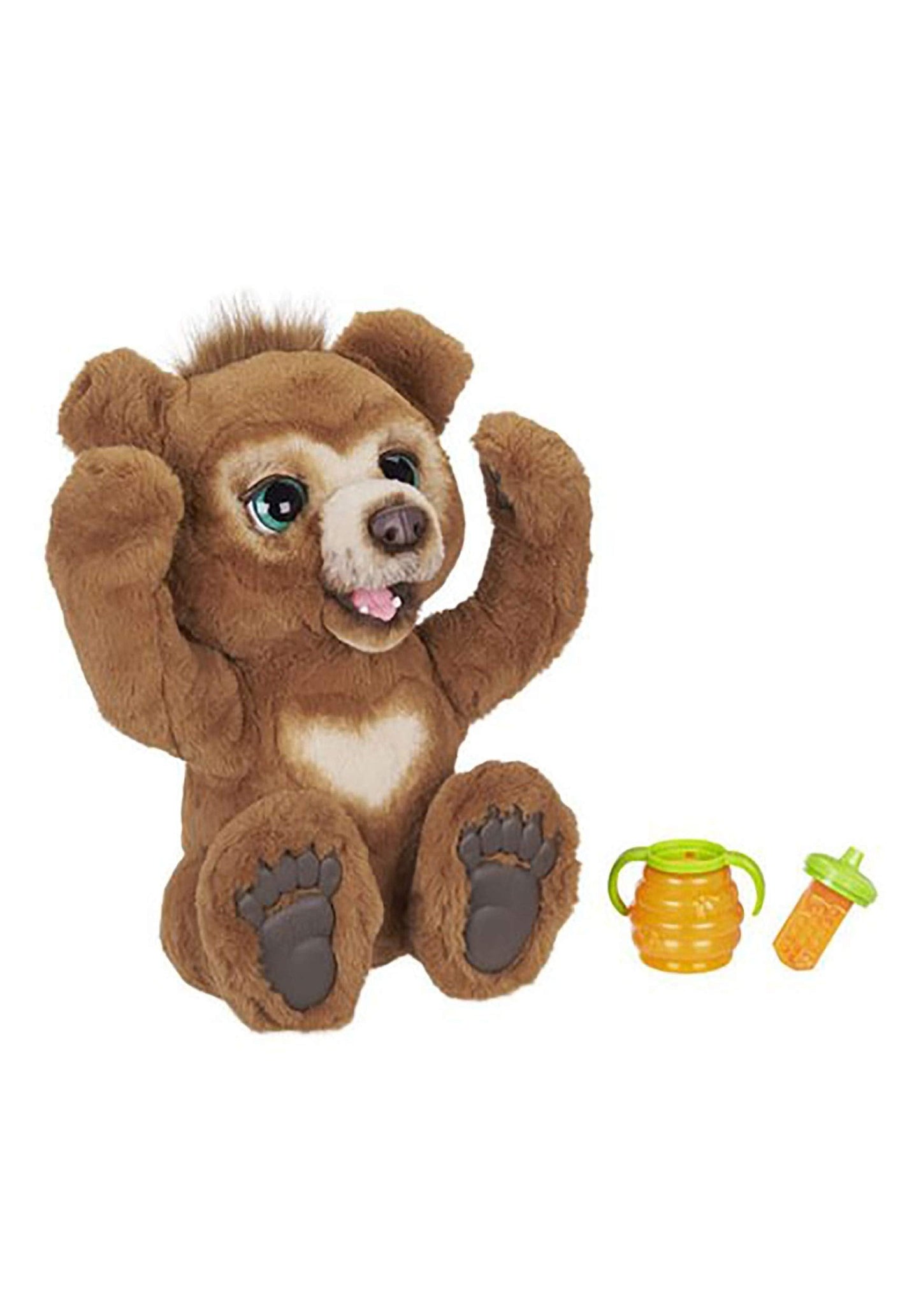 FurReal Cubby, The Curious Bear Interactive Plush Toy, Ages 4 & Up