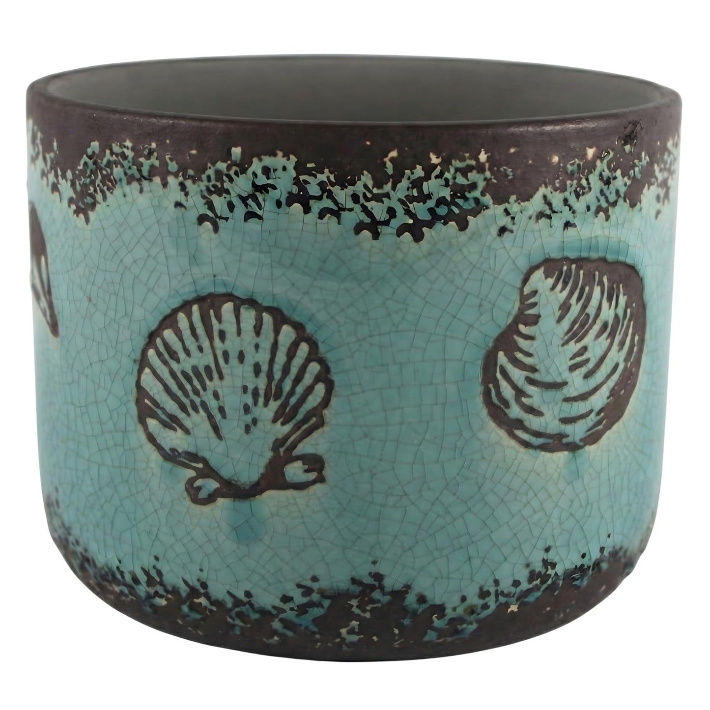 Blue Sky Ceramic Under The Sea 6.5" Planter