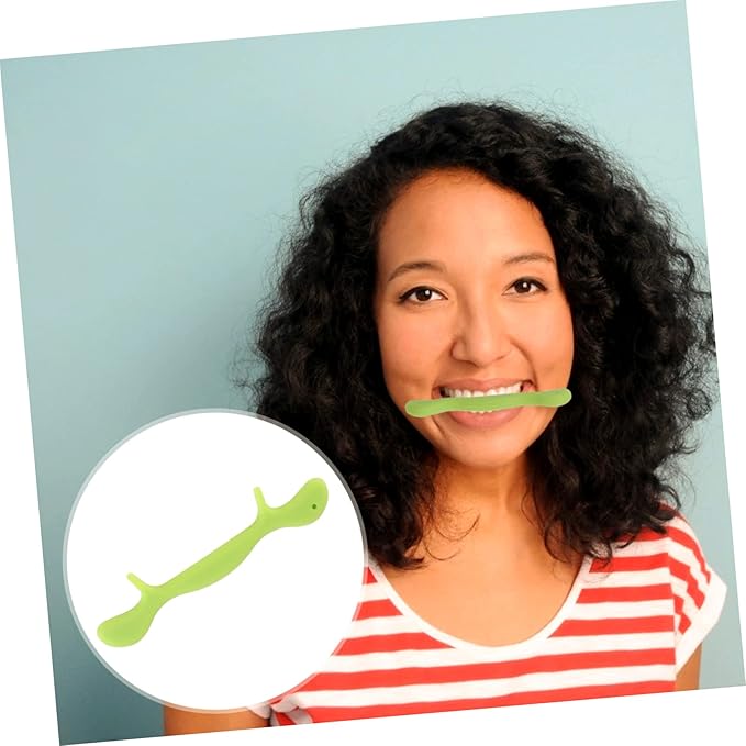 PartyKindom Mouth Exerciser for Use Facial Exerciser Lips Speech Stutter Straighteners